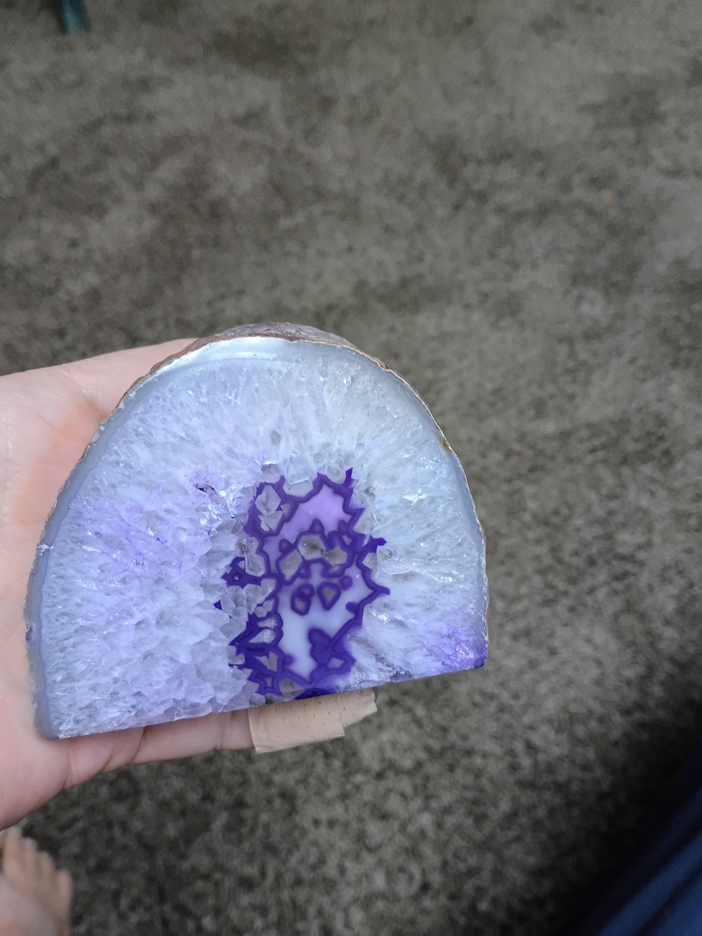 Purple Agate Slice